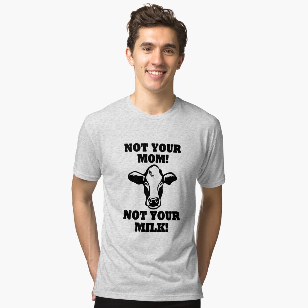 Not Your Mom Not Your Milk Cotton Tote Bag – veganveins