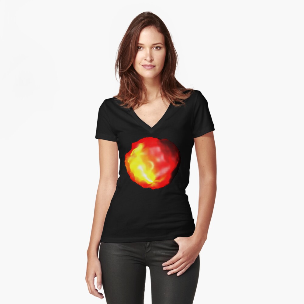 Artikel-Vorschau von Tailliertes T-Shirt mit V-Ausschnitt, designt und verkauft von Enagel.