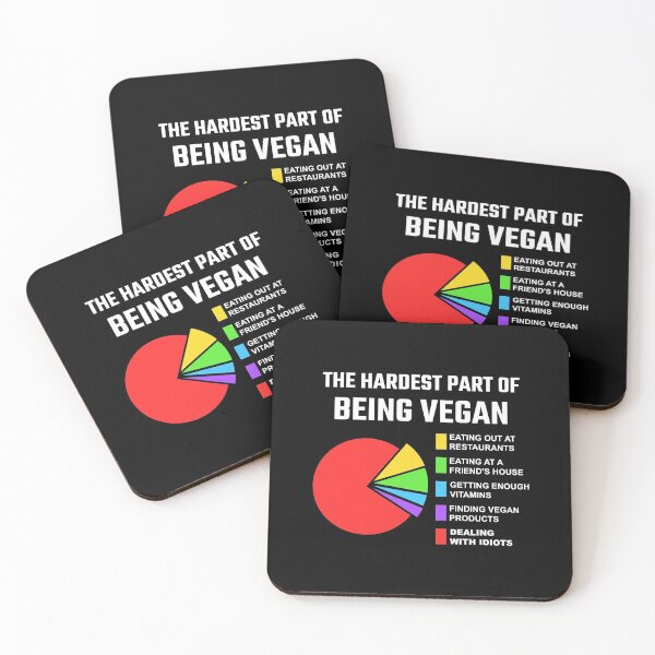Item preview, Vegan statistics dealing with idiots designed and sold by stoneyy.