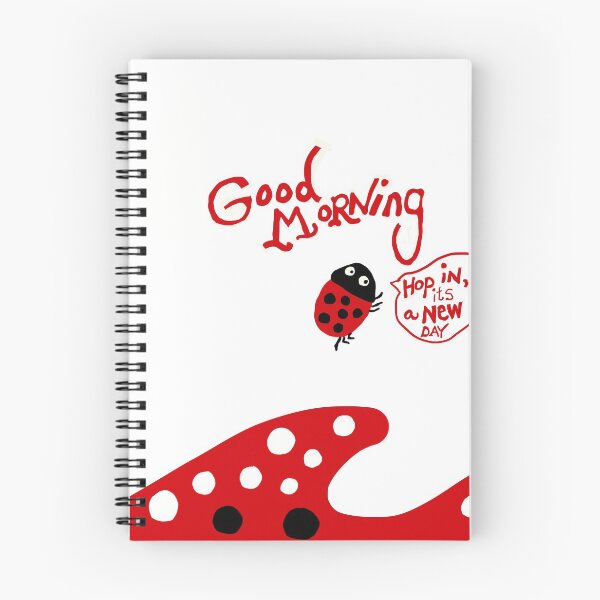 Item preview, Good Morning Ladybug designed and sold by Little Red Art.