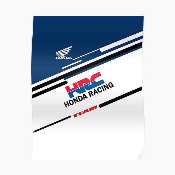 Honda Hrc Posters Redbubble