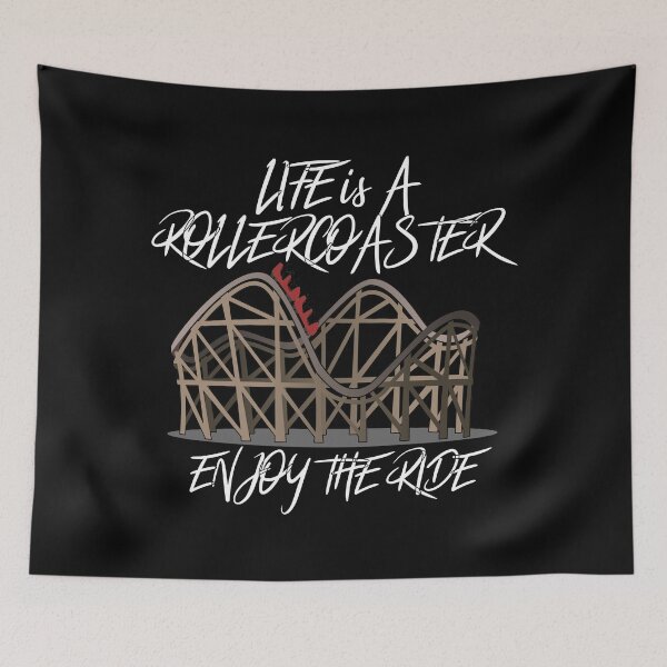 Item preview, Life is A Rollercoaster, Enjoy the Ride designed and sold by Ndigwan.