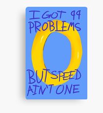 Sonic Canvas Print