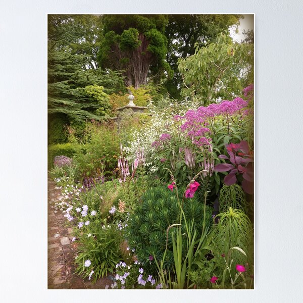 Edwardian Garden Poster