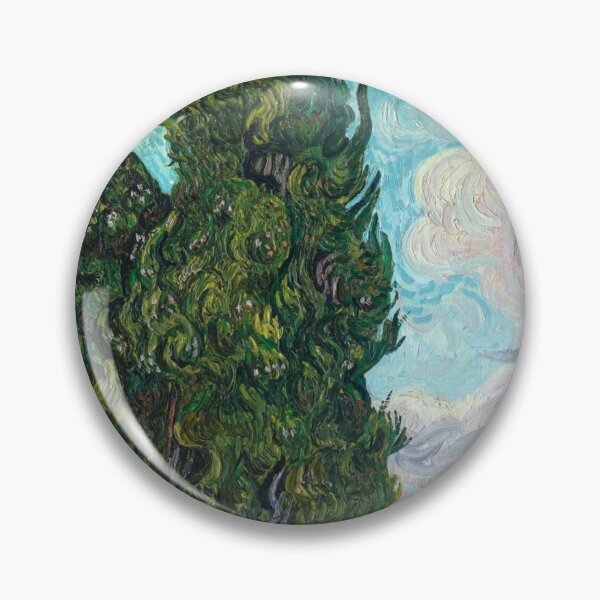 Item preview, Vincent Van Gogh Cyprus Cypruses Cyprusses tree trees designed and sold by Fine Artworks.