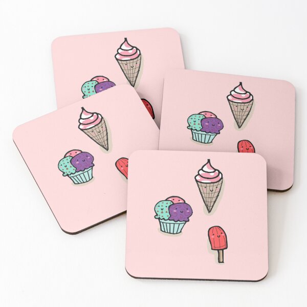Item preview, Cute ice cream delights designed and sold by Marie-c-doodles.