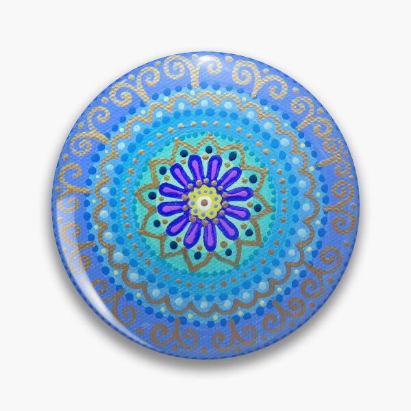 Item preview, Peaceful Golden Mandala by Soozie Wray designed and sold by Soozie Wray.