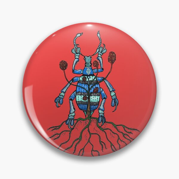 Item preview, Beetle and fungi  designed and sold by Cecilia  Lee.