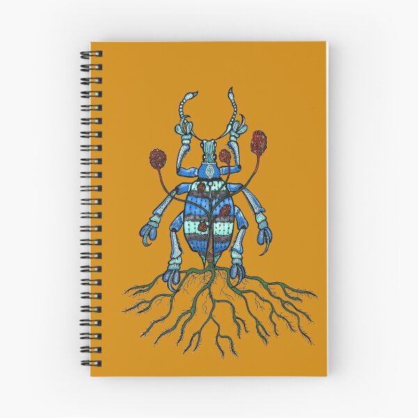 Item preview, Beetle and fungi  designed and sold by Cecilia  Lee.