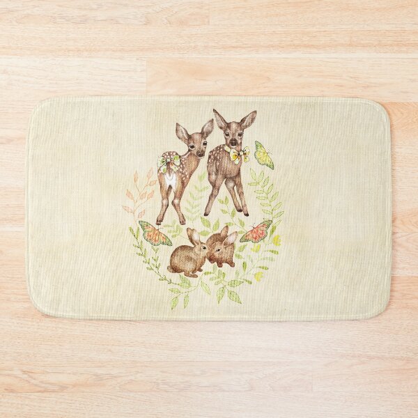 Item preview, Whimsical Forest Fawns & Rabbits  designed and sold by Perrin Le Feuvre.