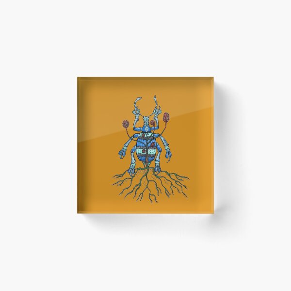 Item preview, Beetle and fungi  designed and sold by Cecilia  Lee.