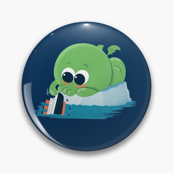 Item preview, Cutethulhu Plays With The Titanic designed and sold by Queenmob.