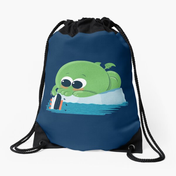 Item preview, Cutethulhu Plays With The Titanic designed and sold by Queenmob.