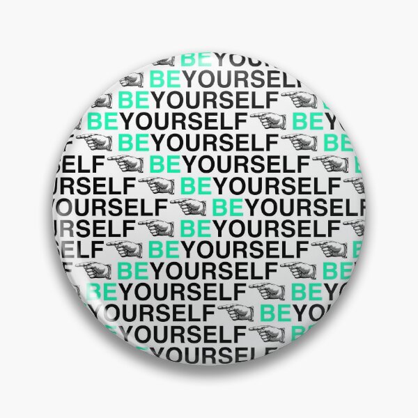 Item preview, Mental strength, self-confidence, be yourself, patterns designed and sold by Mauswohn.