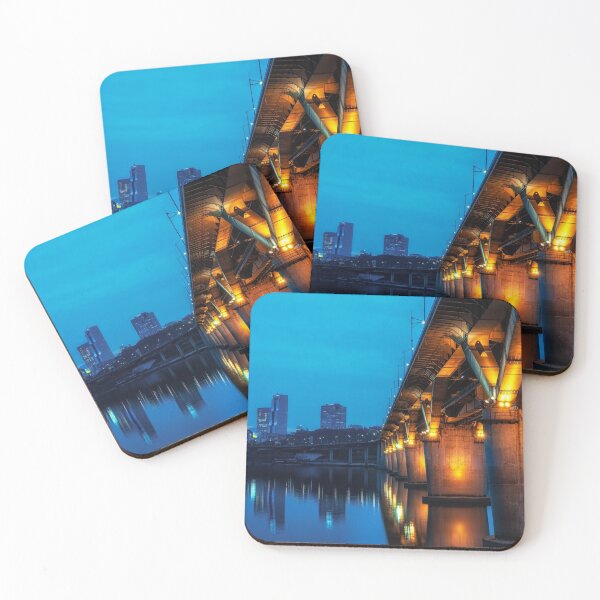 Item preview, Cheongdam Bridge at Night designed and sold by aaronchoi.