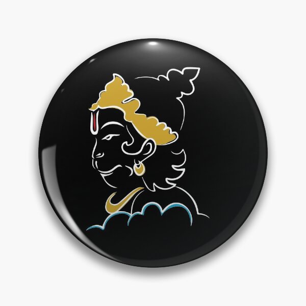 Item preview, Glorious Lord Hanuman designed and sold by eufouria.