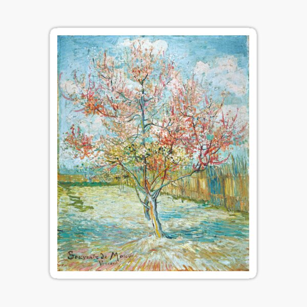 Item preview, Vincent Van Gogh Pink peach trees  designed and sold by Fine Artworks.