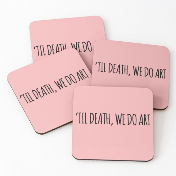 Item preview, Til Death, We Do Art designed and sold by Tasneem Morgan.