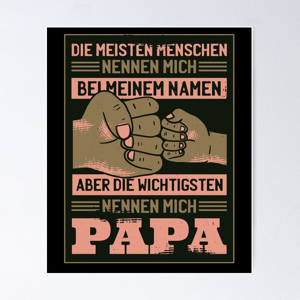 Artikelvorschau, Papa Dad Vater Vatertag Geschenk Vatertagsgeschenk entworfen und verkauft von AaaleXX.