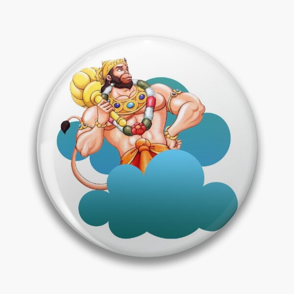 Item preview, The Mighty Lord Hanuman designed and sold by eufouria.