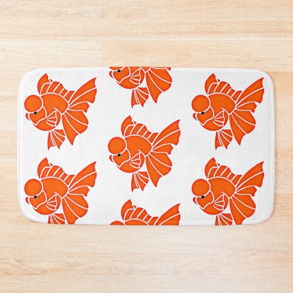 Item preview, Oranda Full Red Goldfish Logo 0311 designed and sold by Nosnah.