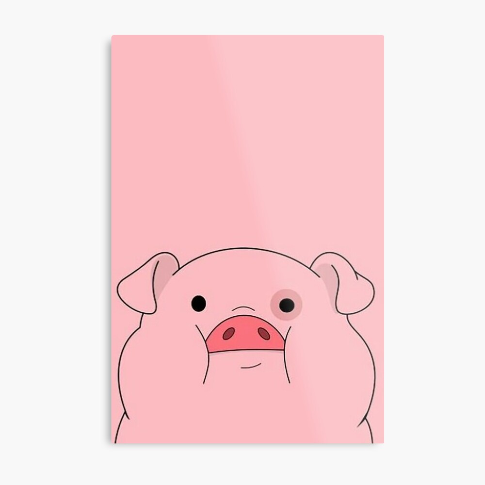 Lámina metálica «Gravity Falls cerdo» de SDKAY | Redbubble Lámina metálica «Gravity Falls cerdo» de SDKAY | Redbubble
