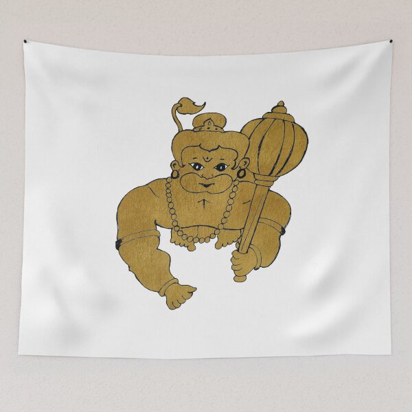 Item preview, The Supreme Being Lord Hanuman designed and sold by eufouria.