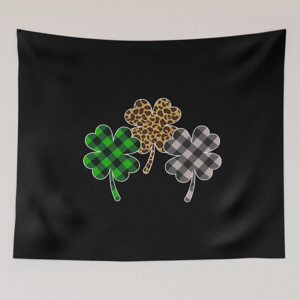 Item preview, Buffalo Plaid Shamrock St Patricks Day Shamrock designed and sold by 2blackcherries.
