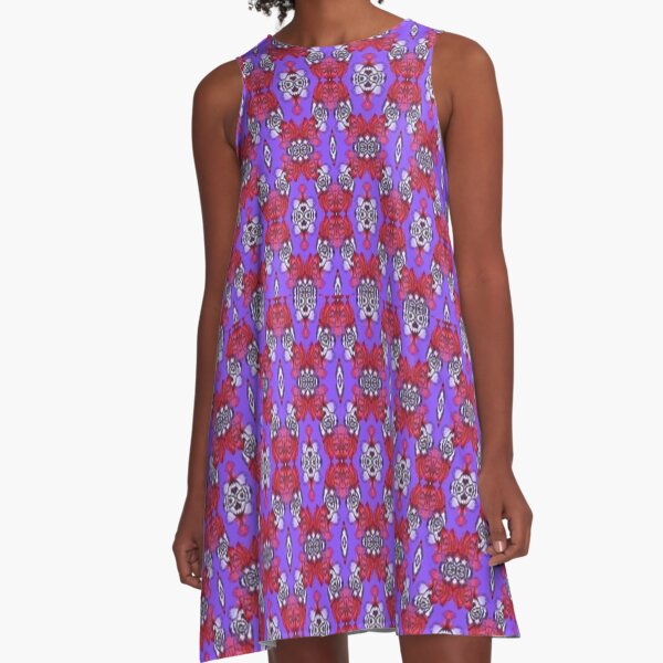 Blumenprint - Design by Conny A-Linien Kleid