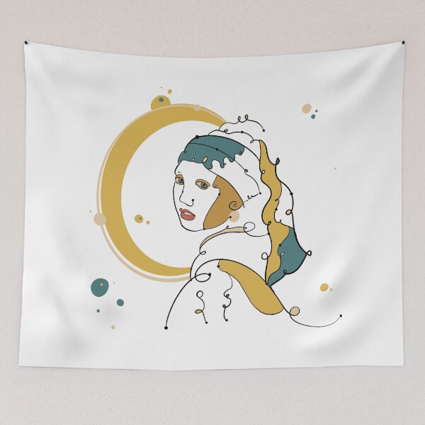 Item preview, Girl with pearl earring designed and sold by dotilicious.