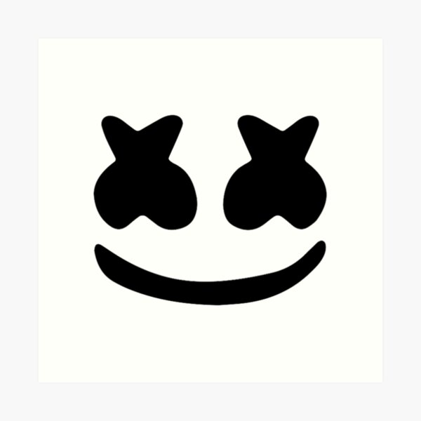 Marshmello Mask Transparent