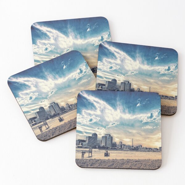 Item preview, New Orleans Skyline Classic Blue designed and sold by RoxanneG.