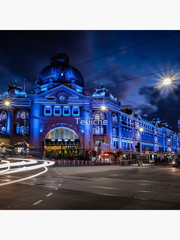 Flinders Street Station, Melbourne by Teniche