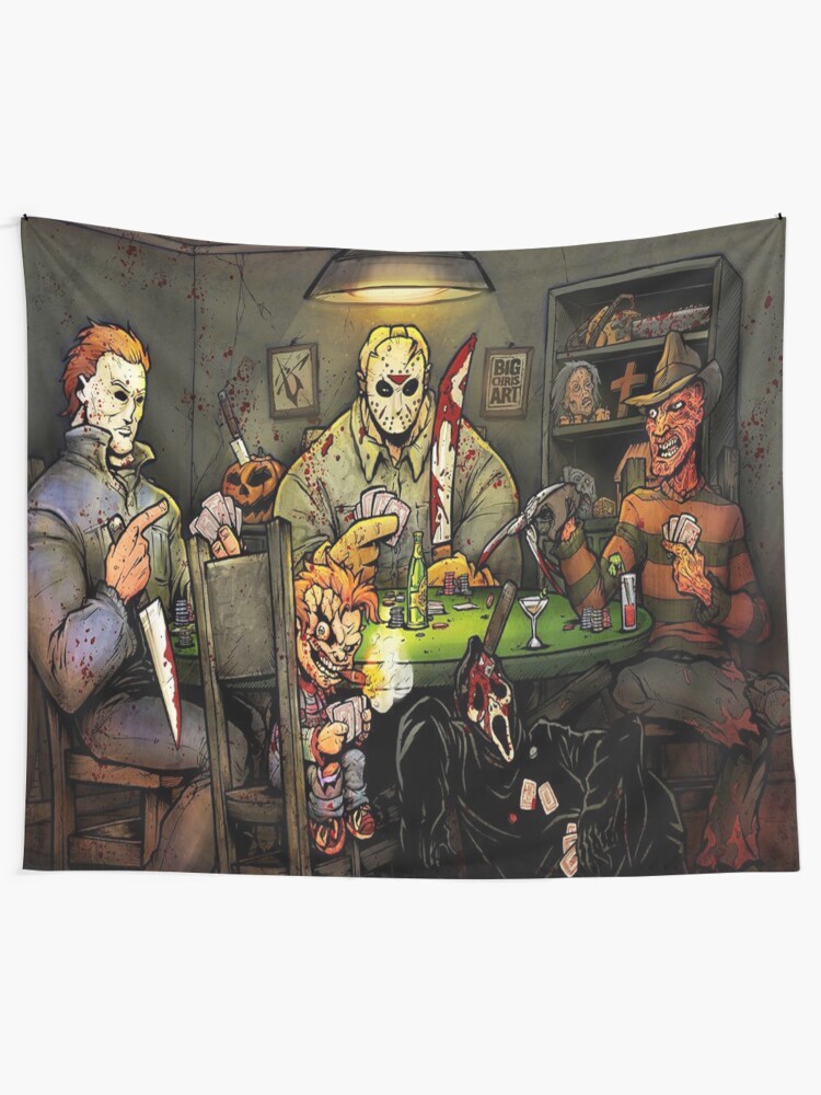 horror movie tapestry