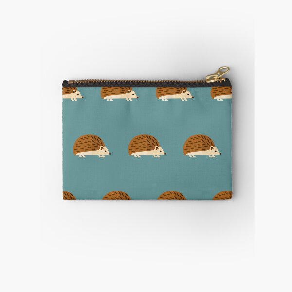 Item preview, Hedgehogs on blue designed and sold by reneesillus.