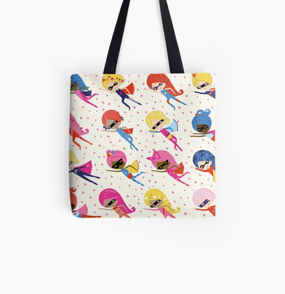 We are all supergirls All Over Print Tote Bag
