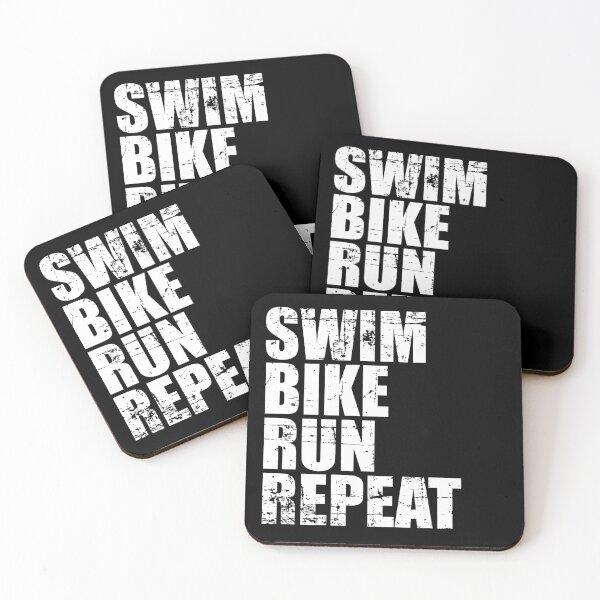 Item preview, Triathlon - Swim Bike Run Repeat Triathlete designed and sold by overstyle.