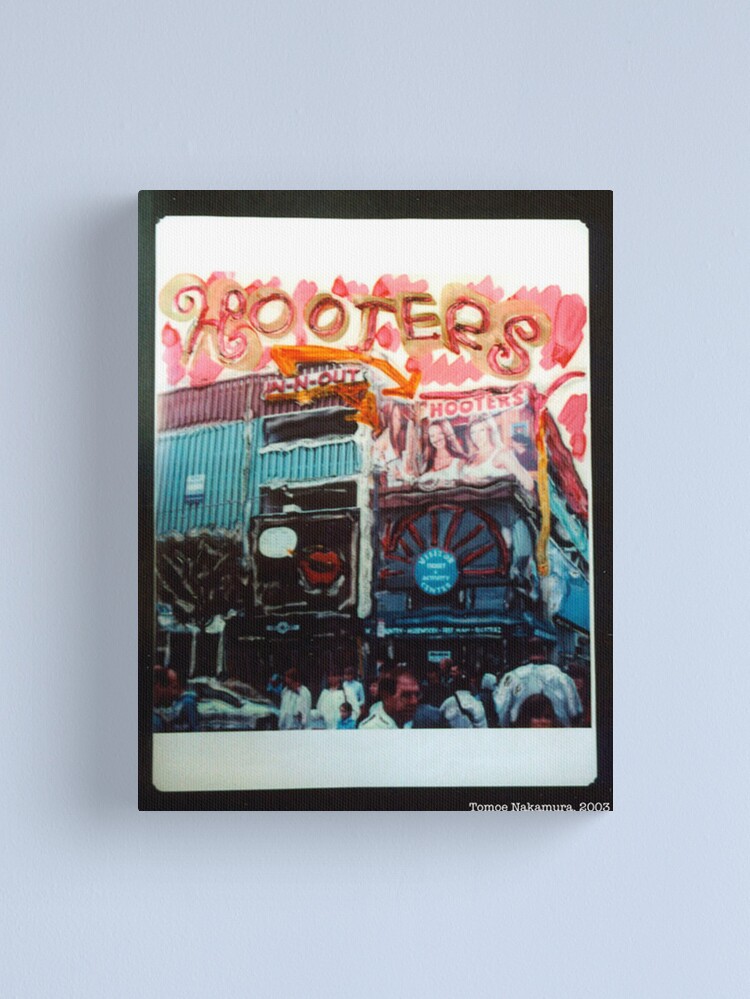 Thumbnail 1 of 3, Canvas Print, Hooters designed and sold by tomoenk6.