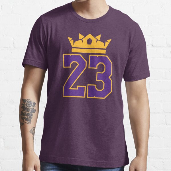 Lebron Lakers #23 Design Essential T-Shirt for Sale by