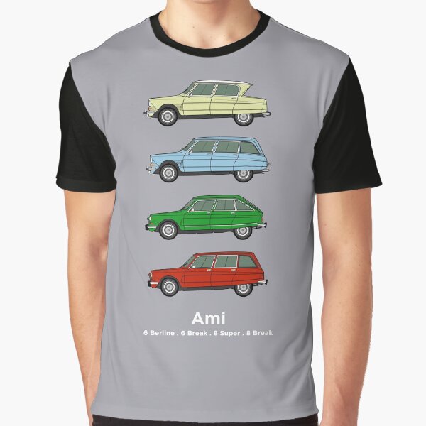 Artikel-Vorschau von Citron Ami6 & Ami8 Oldtimer-Sammlung, designt und verkauft von RJWautographics.