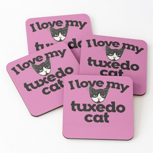 Item preview, I love my tuxedo cat designed and sold by FrictionMaxxing.