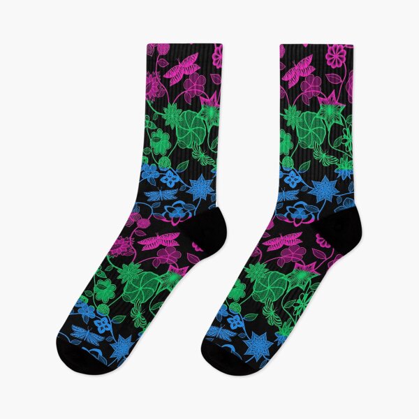 Item preview, Butterfly Garden, Pride Flag Series - Polysexual designed and sold by StephOBrien.