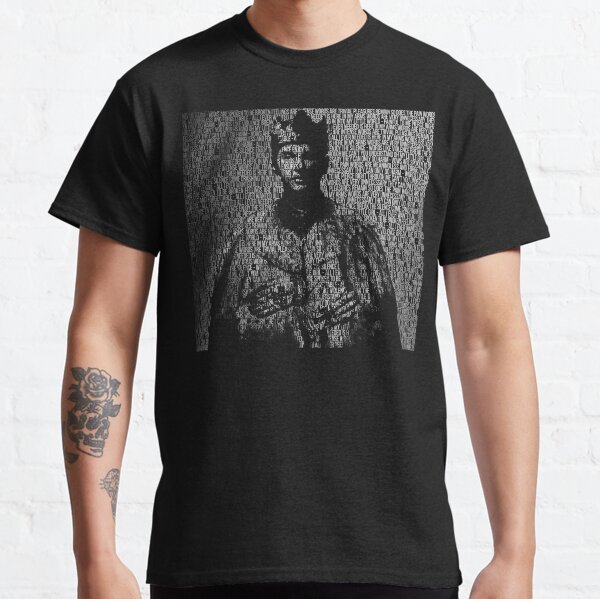 Enjoy The Silence King con letra Camiseta clásica