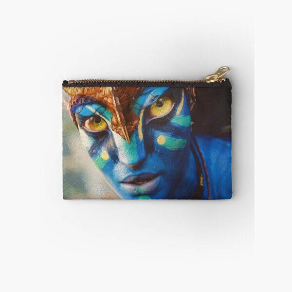 Item preview, Avatar- blue alien- movie- photograph with the painting effect designed and sold by Matthew554a.