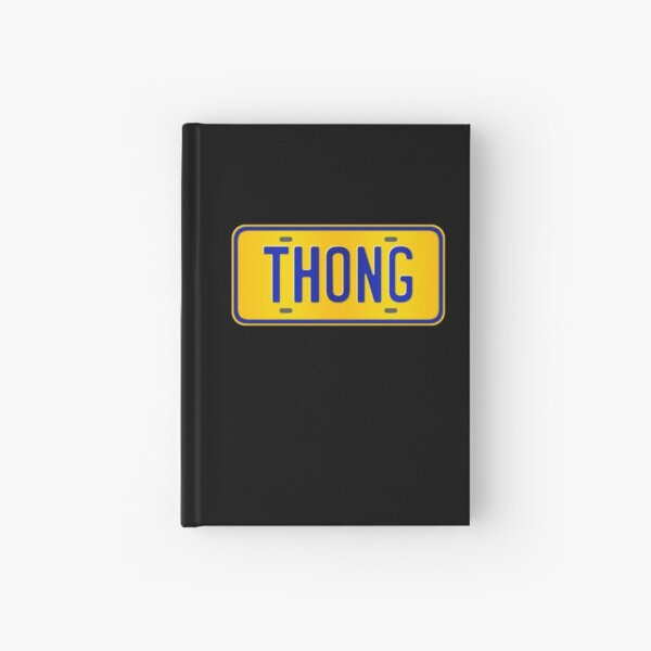 Thong Name - Thong Name Custom Number Plate Gift For Family Thong Name Hardcover Journal