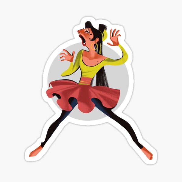 Zhalay - Laughing Stock Sticker