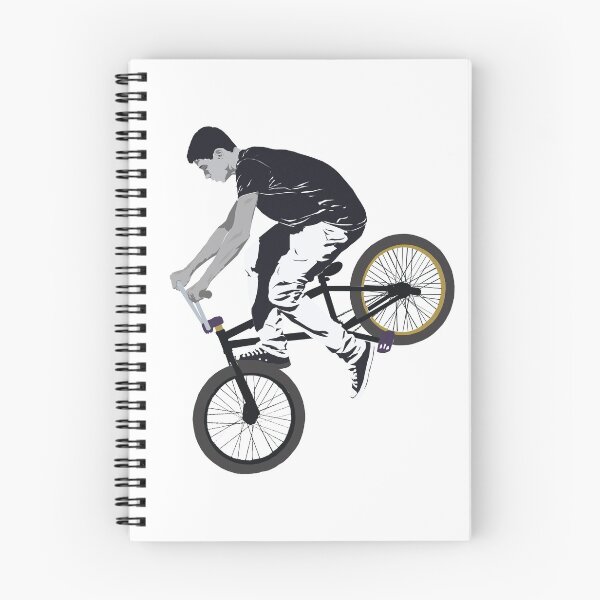 Item preview, BMX Cyclist Doing Wheelies designed and sold by RampedUpUK.