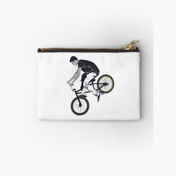 Item preview, BMX Cyclist Doing Wheelies designed and sold by RampedUpUK.