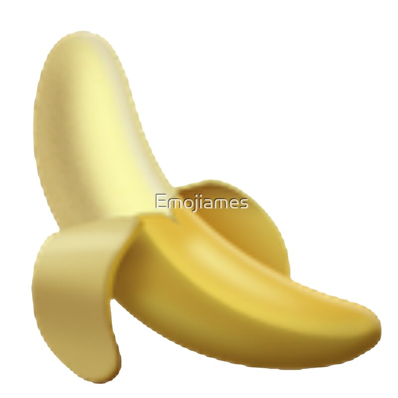 "Banana emoji" by Emojiames Redbubble