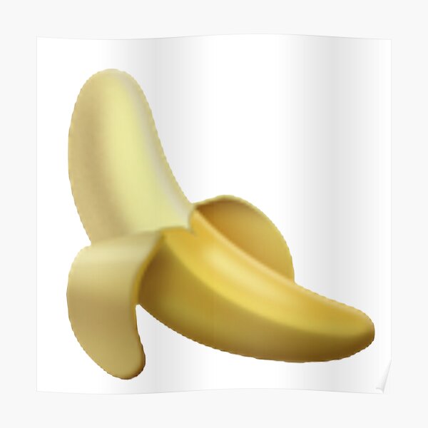 Póster «Emoji de plátano» de Emojiames Redbubble